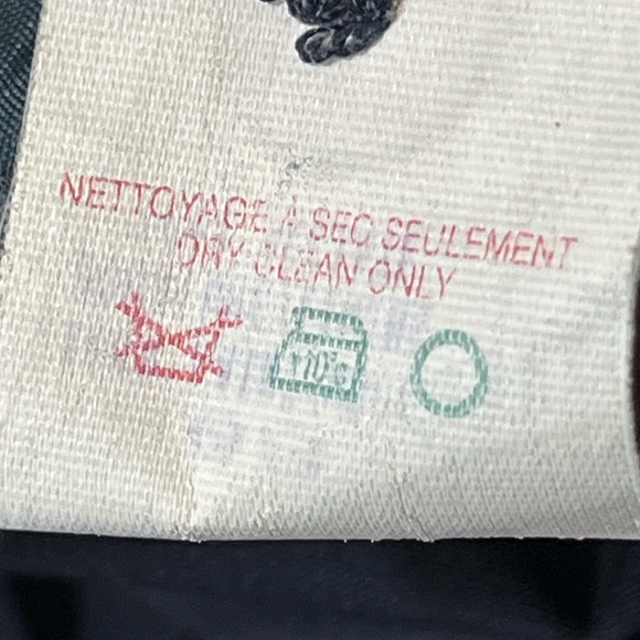 Marisa Minicucci BLUE Wool PLEATED PANTS DRESSY Trousers Women 8 Straight Leg 8 - Picture 2 of 16